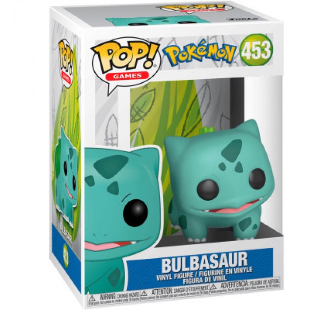 Funko Pop Фігурка Funko Pop Games: Pokemon - Bulbasaur (5908305242444)
