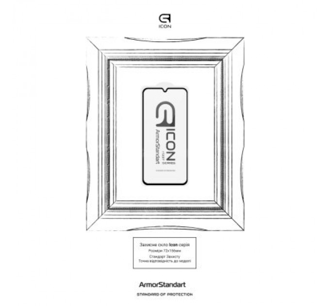 Armorstandart Скло захисне Armorstandart Icon Samsung A15 5G (A156) / A25 5G Black (ARM72430)