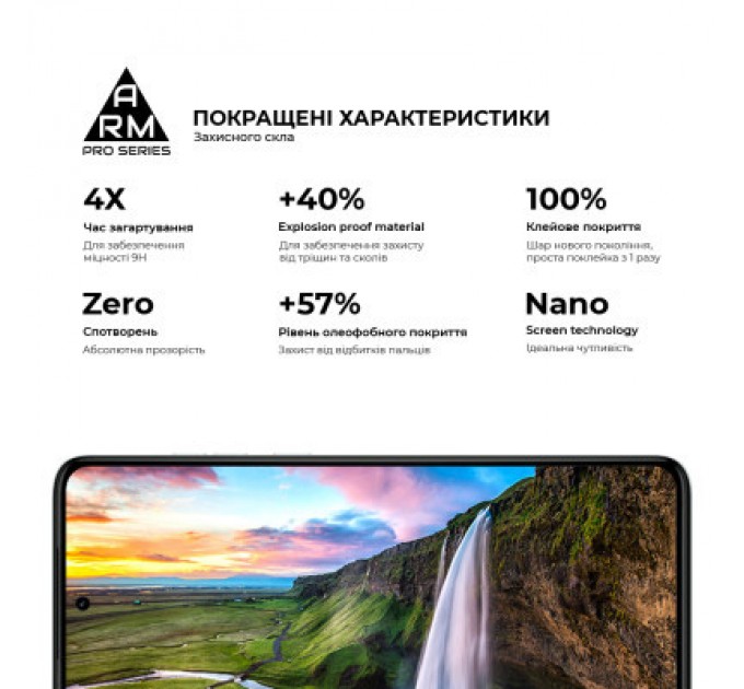 Armorstandart Скло захисне Armorstandart Pro Motorola G84 5G Black (ARM70890)
