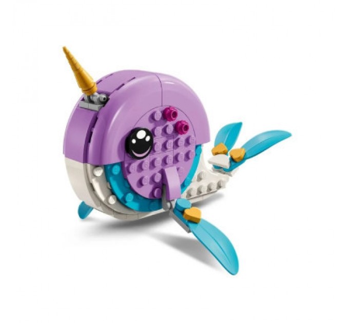 LEGO Конструктор LEGO DREAMZzz Повітряна куля Іззі «Нарвал» 156 деталей (71472)