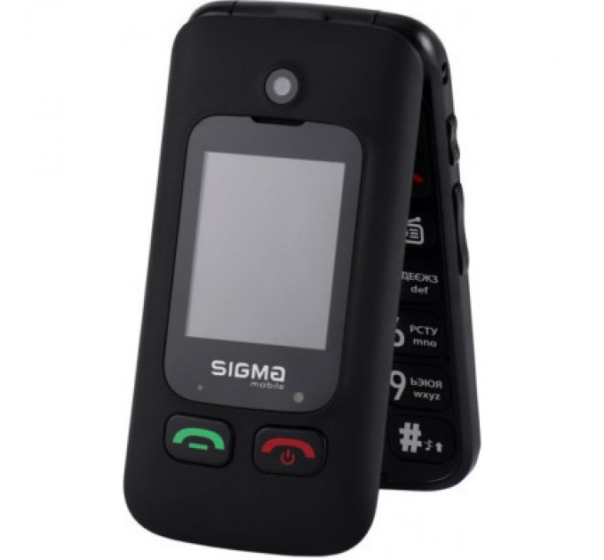 Sigma Мобільний телефон Sigma Comfort 50 Shell Duo Type-C Black (4827798212523)
