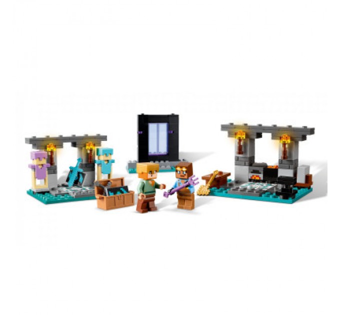 LEGO Конструктор LEGO Minecraft Зброярня 203 деталей (21252)