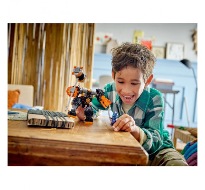 LEGO Конструктор LEGO NINJAGO Робот вогняної стихії Кая 322 деталей (71806)