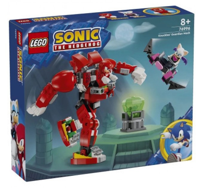 LEGO Конструктор LEGO Sonic the Hedgehog Вартовий робот Єхидни Наклз 276 деталей (76996)