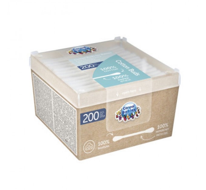 Canpol babies Ватні палички Canpol babies 200 шт. (3/116)