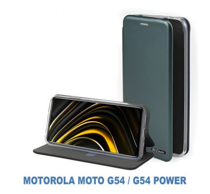 BeCover Чохол до мобільного телефона BeCover Exclusive Motorola Moto G54 / G54 Power Dark Green (710233)
