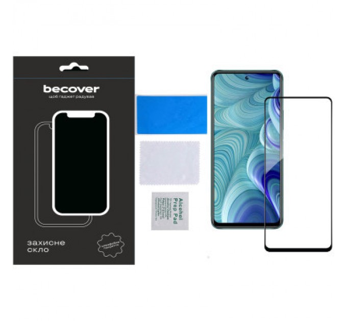 BeCover Скло захисне BeCover Infinix Hot 40i (X6528B) Black (710483)