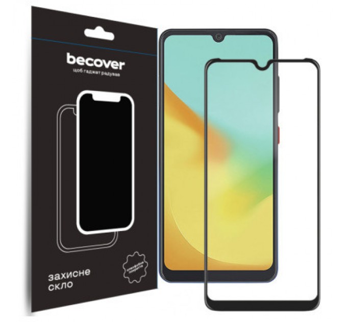 Скло захисне BeCover ZTE Blade V50 Vita Black (710448)