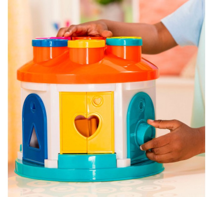 Розвиваюча іграшка Battat Lite сортер Розумний будиночок 12 форм (BT4580Z)