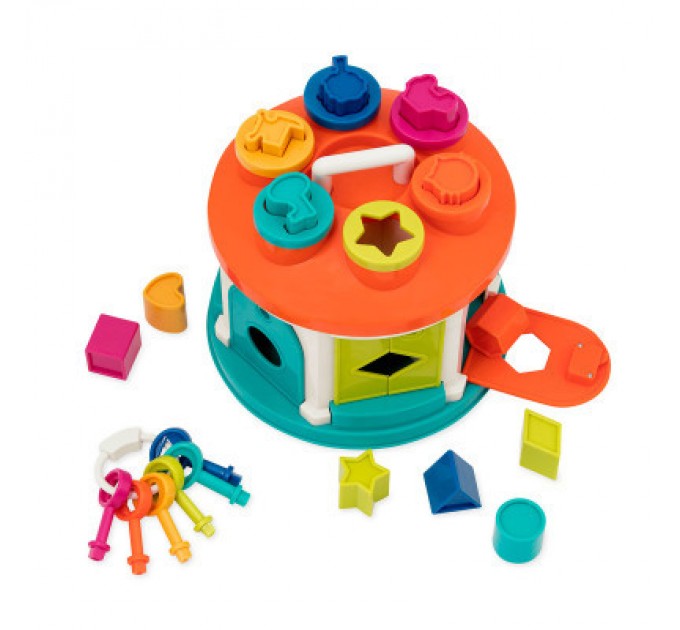 Розвиваюча іграшка Battat Lite сортер Розумний будиночок 12 форм (BT4580Z)