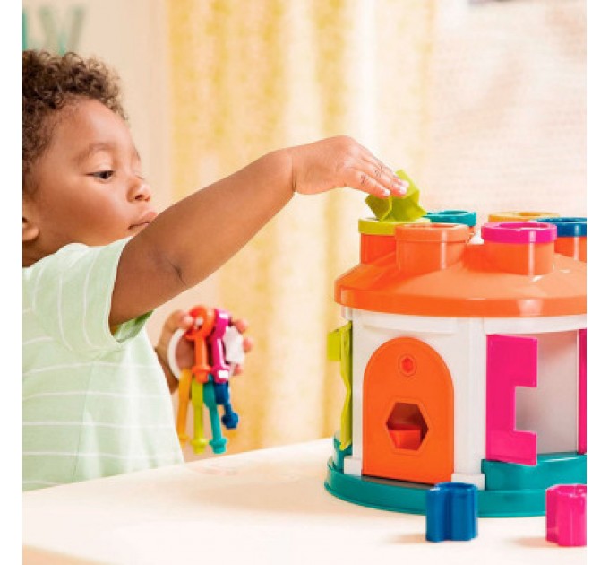 Розвиваюча іграшка Battat Lite сортер Розумний будиночок 12 форм (BT4580Z)