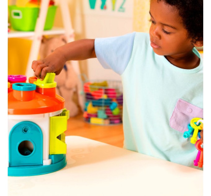 Розвиваюча іграшка Battat Lite сортер Розумний будиночок 12 форм (BT4580Z)
