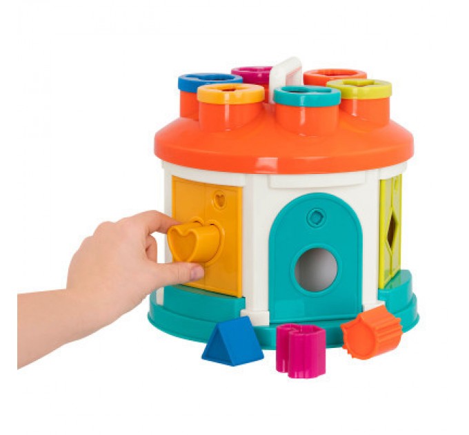 Розвиваюча іграшка Battat Lite сортер Розумний будиночок 12 форм (BT4580Z)
