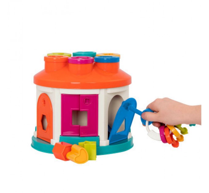 Розвиваюча іграшка Battat Lite сортер Розумний будиночок 12 форм (BT4580Z)