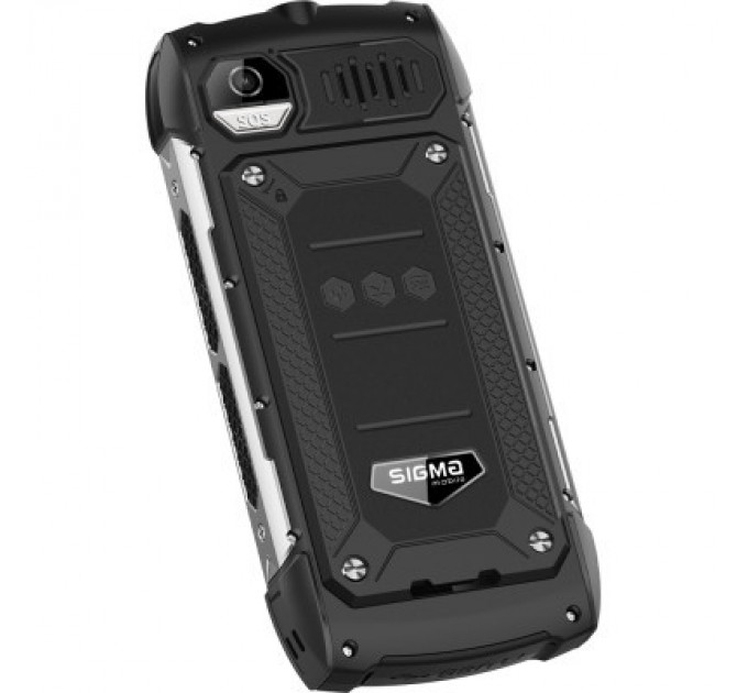 Sigma Мобільний телефон Sigma X-treme PK68 Black (4827798466711)