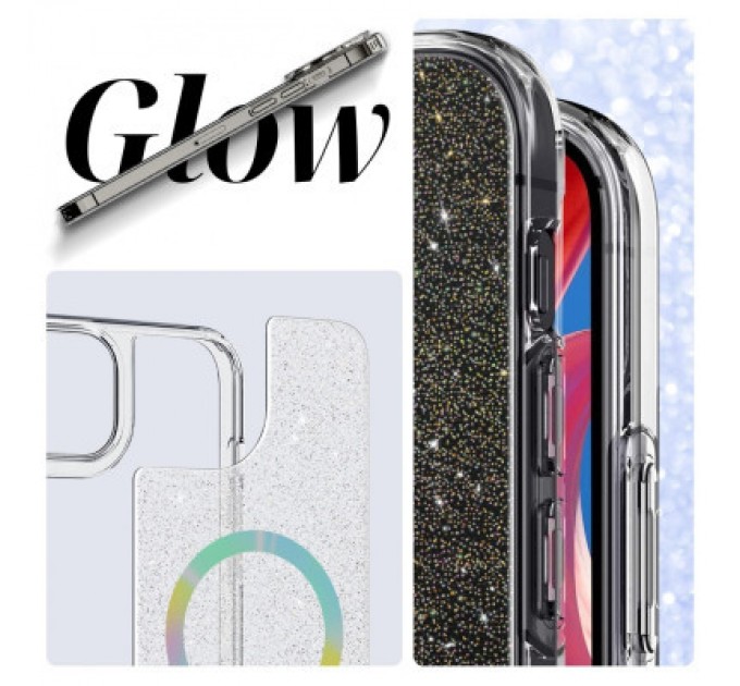 Armorstandart Чохол до мобільного телефона Armorstandart Glow Magsafe Apple iPhone 14 Plus Transparent (ARM69723)