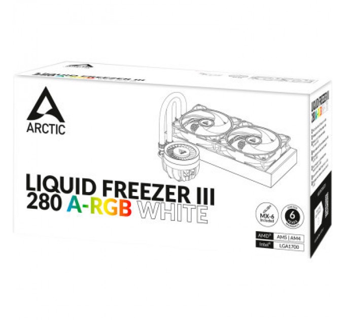 Arctic Система рідинного охолодження Arctic Liquid Freezer III - 280 A-RGB White (ACFRE00151A)