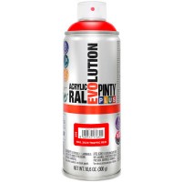 Фарба-аерозоль Pintyplus на водній основі Evolution Ral 3020 Червоний 400 мл (8429576170801)