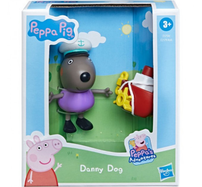Peppa Pig Фігурка Peppa Pig Денні з корабликом (F3759)