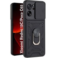 Чохол до мобільного телефона BeCover Military Xiaomi Redmi 13C / Poco C65 Black (710561)