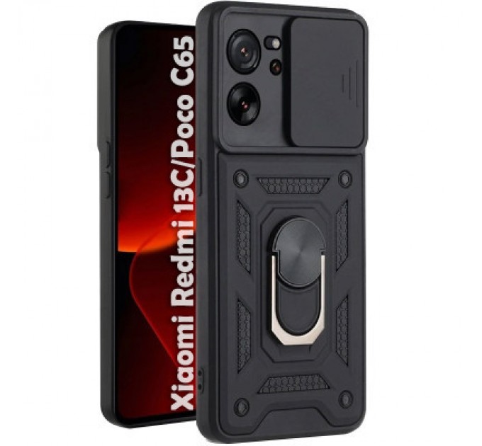 BeCover Чохол до мобільного телефона BeCover Military Xiaomi Redmi 13C / Poco C65 Black (710561)