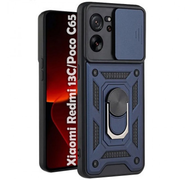 BeCover Чохол до мобільного телефона BeCover Military Xiaomi Redmi 13C / Poco C65 Blue (710562)