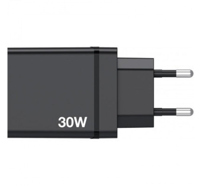 Зарядний пристрій Verbatim USB 30W PD3.0 4-ports black (49700)