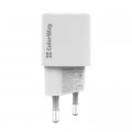Зарядний пристрій ColorWay GaN PD Port USB PPS (Type-C PD + USB QC3.0) (33W) white (CW-CHS043PD-WT)
