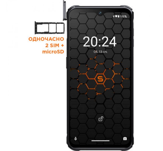 Мобільний телефон Sigma X-treme PQ56 Black (4827798338018)