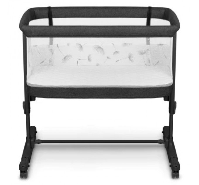 Lionelo Ліжечко Lionelo приставне Aurora Grey Graphit (LO-AURORA GREY GRAPHITE)