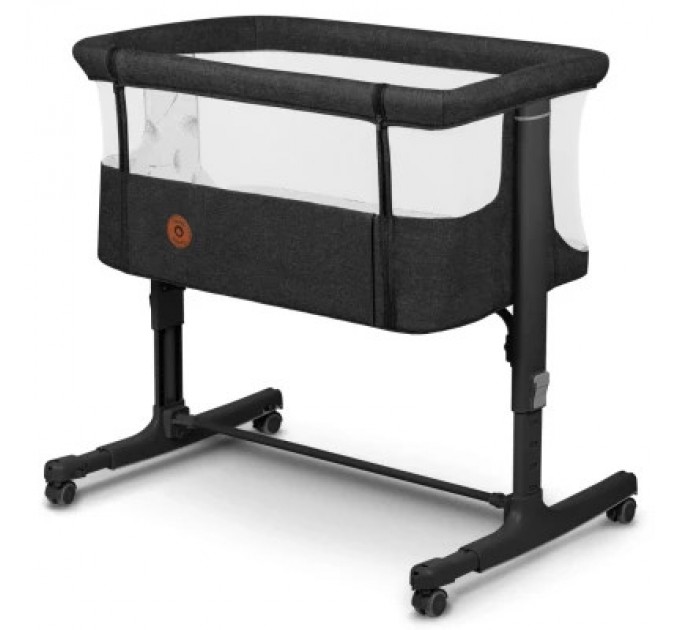 Lionelo Ліжечко Lionelo приставне Aurora Grey Graphit (LO-AURORA GREY GRAPHITE)