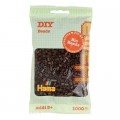 Hama Набір для творчості Hama БІО темно-коричневихі намистини , 1000 шт термомозаїка (HM-190-012)