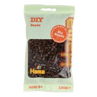 Набір для творчості Hama БІО темно-коричневихі намистини , 1000 шт термомозаїка (HM-190-012)