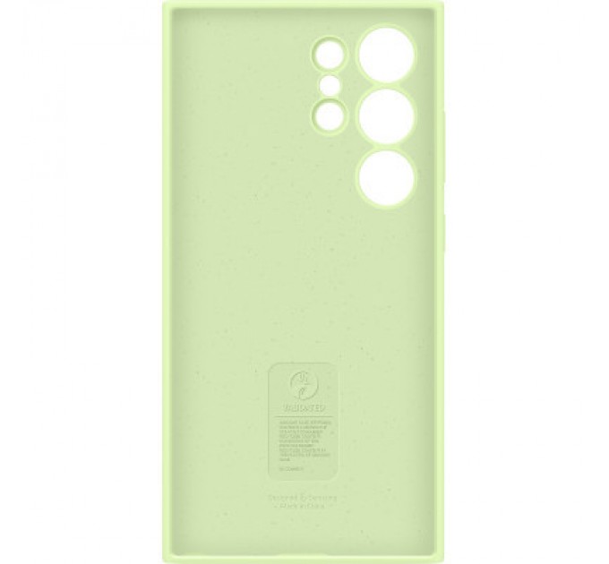 Samsung Чохол до мобільного телефона Samsung Galaxy S24 Ultra (S928) Silicone Case Lime (EF-PS928TGEGWW)