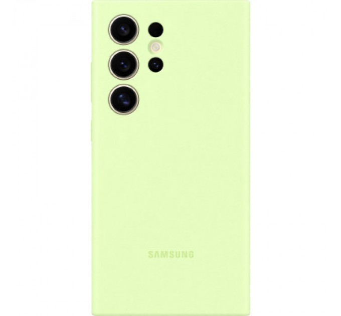 Samsung Чохол до мобільного телефона Samsung Galaxy S24 Ultra (S928) Silicone Case Lime (EF-PS928TGEGWW)