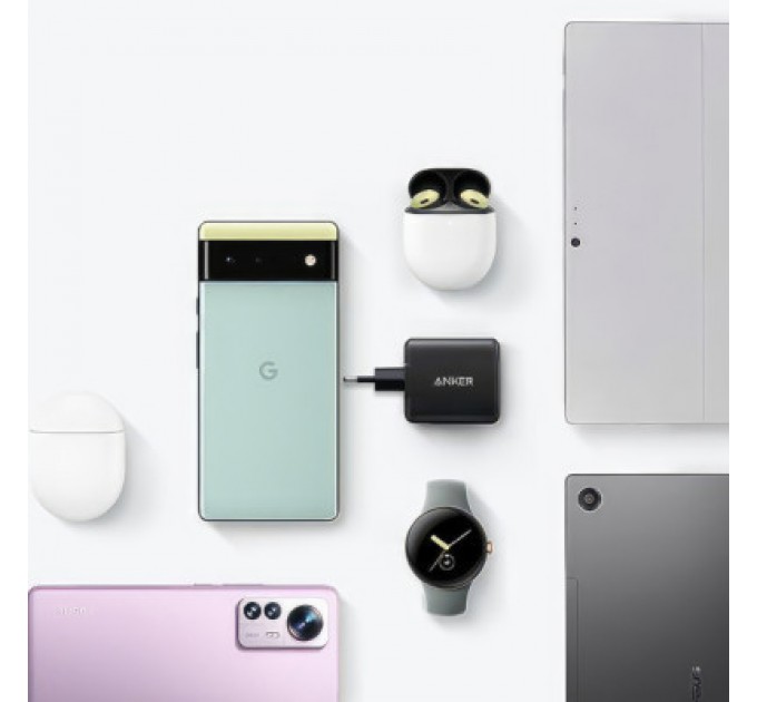 Anker Зарядний пристрій Anker PowerPort 312 - 25W USB-C Black (A2642G11)