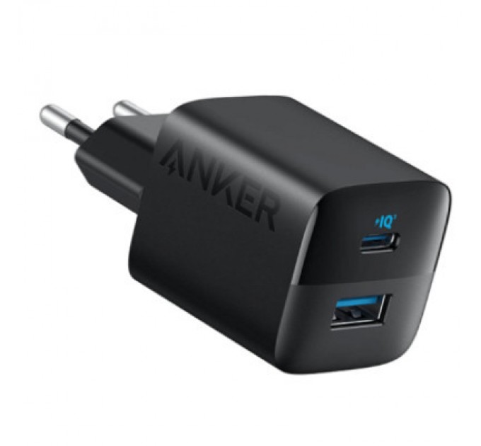 Anker Зарядний пристрій Anker PowerPort 323 - 33W Dual-Port USB-C Black (A2331G11)
