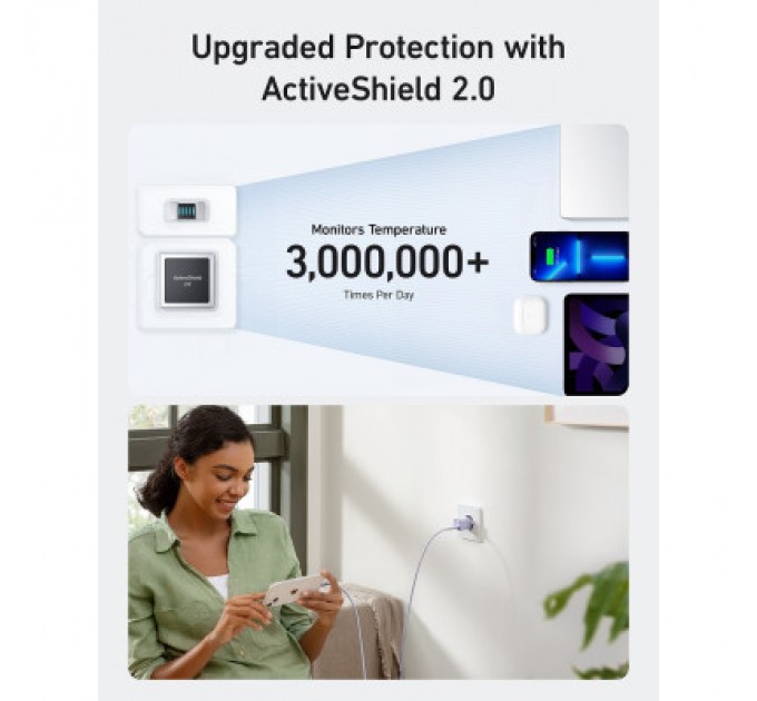 Anker Зарядний пристрій Anker PowerPort 511 Nano III - 30W USB-C White (A2147G21)