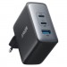 Зарядний пристрій Anker PowerPort 736 Nano II - 100W 2xUSB-C PD 1xPIQ GaN Black (A2145G11)