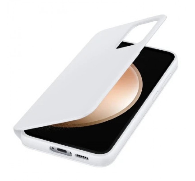 Samsung Чохол до мобільного телефона Samsung S23 FE Smart View Wallet Case White (EF-ZS711CWEGWW)