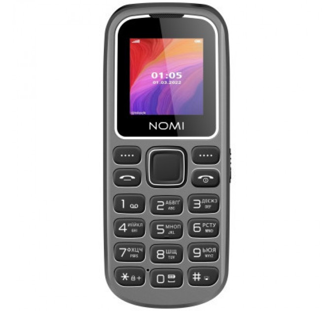 Nomi Мобільний телефон Nomi i1441 Grey