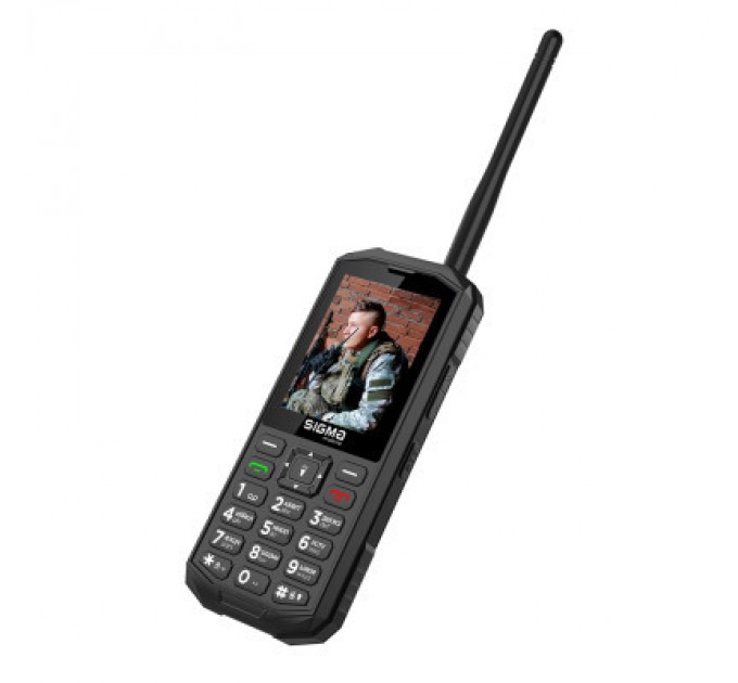 Sigma Мобільний телефон Sigma X-treme PA68 WAVE Black (4827798466612)