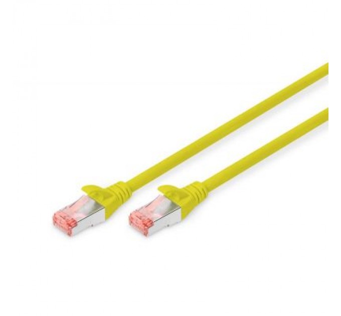 Digitus Патч-корд 1м, CAT 6 S-FTP, AWG 27/7, LSZH, yellow Digitus (DK-1644-010/Y)