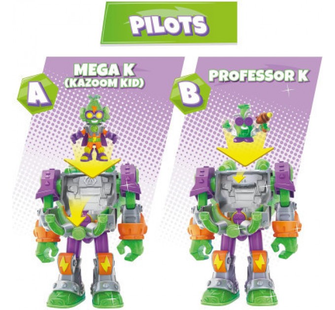 SuperThings Ігровий набір SuperThings S - Супербот Мега-К (PSTSP116IN20)