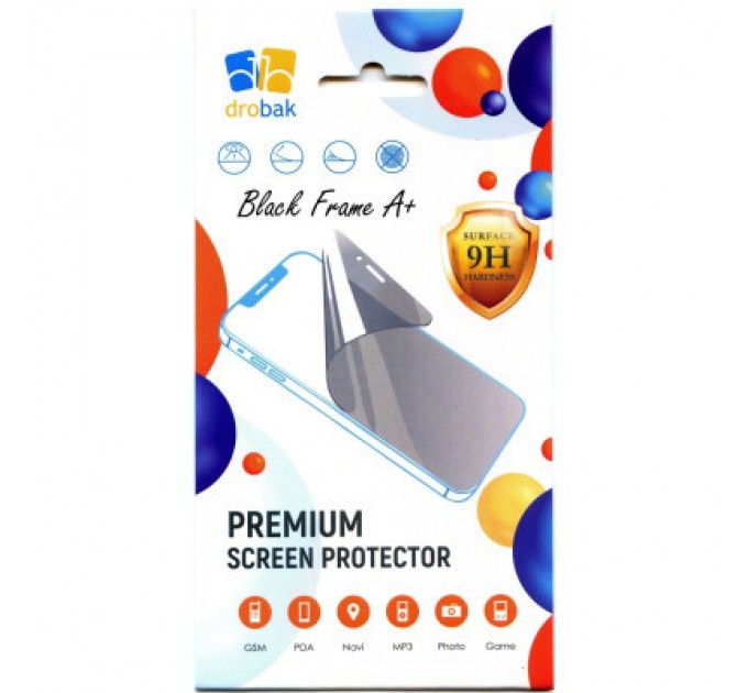 Drobak Скло захисне Drobak Samsung Galaxy A05s Black Frame A+ (676745)