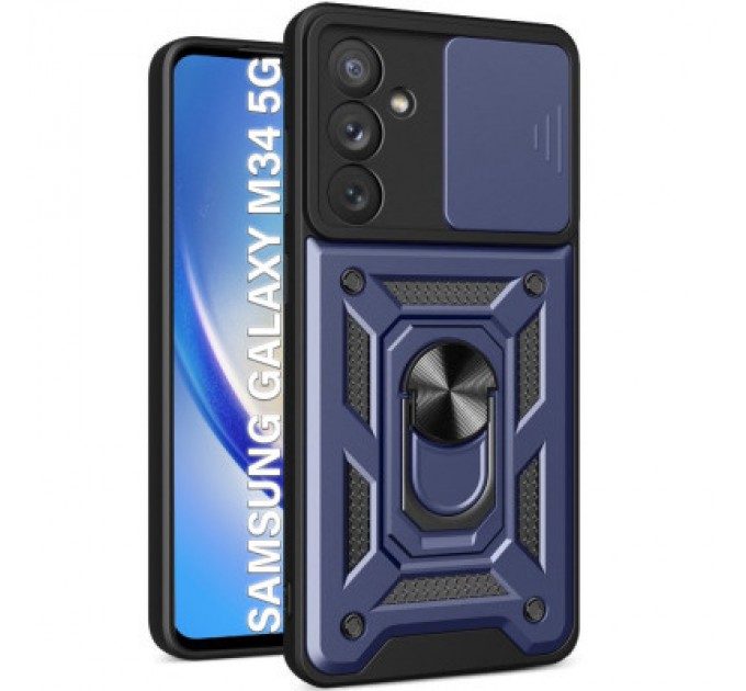 BeCover Чохол до мобільного телефона BeCover Military Samsung Galaxy M34 5G SM-M346 Blue (710680)