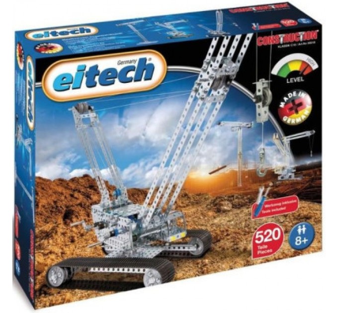 Eitech Конструктор Eitech Гусеничний будівельний кран (С18)