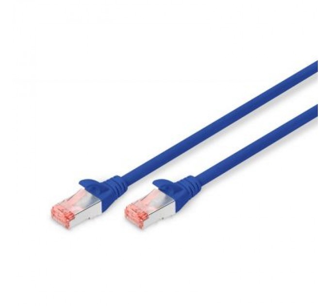 Digitus Патч-корд 2м, CAT 6 S-FTP, AWG 27/7, LSZH, blue Digitus (DK-1644-020/B)