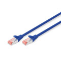 Digitus Патч-корд 2м, CAT 6 S-FTP, AWG 27/7, LSZH, blue Digitus (DK-1644-020/B)