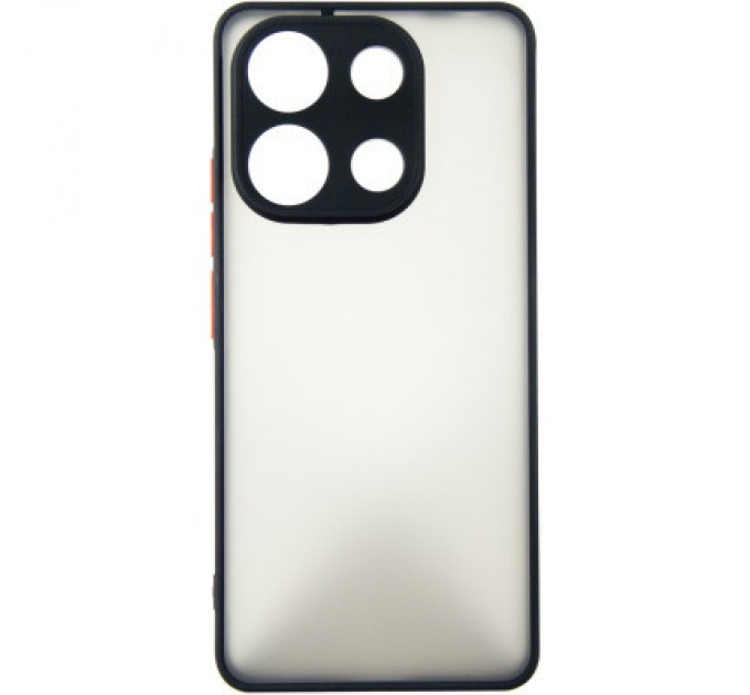 Dengos Чохол до мобільного телефона Dengos Matte Xiaomi Redmi Note 13 4G (black) (DG-TPU-MATT-140)